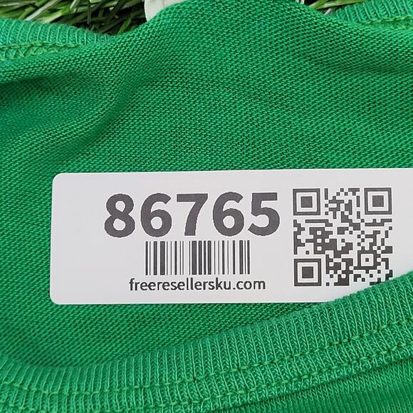 Vintage 80s MOD Striped Crop-Top Shirt Women Large 20x21 USA - Picture 6 of 15